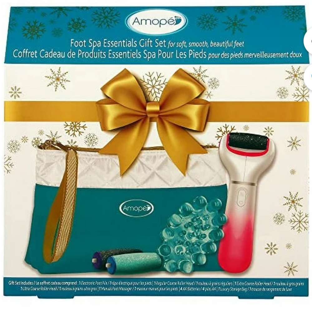 NWT Amope Foot Spa Essentials Gift Set